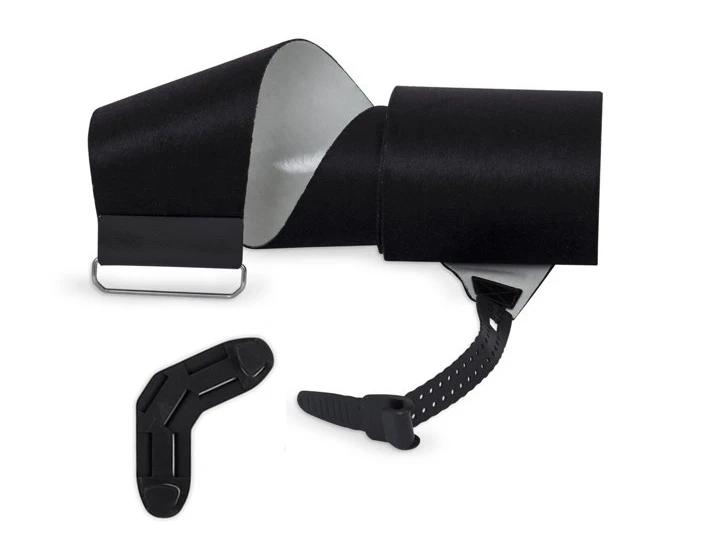 Amplid Precut Hiking Skins Mohair Blend / Standard Tailshape Zwart 163 1 Amplid Precut Hiking Skins Mohair Blend / Standard Tailshape Zwart 163