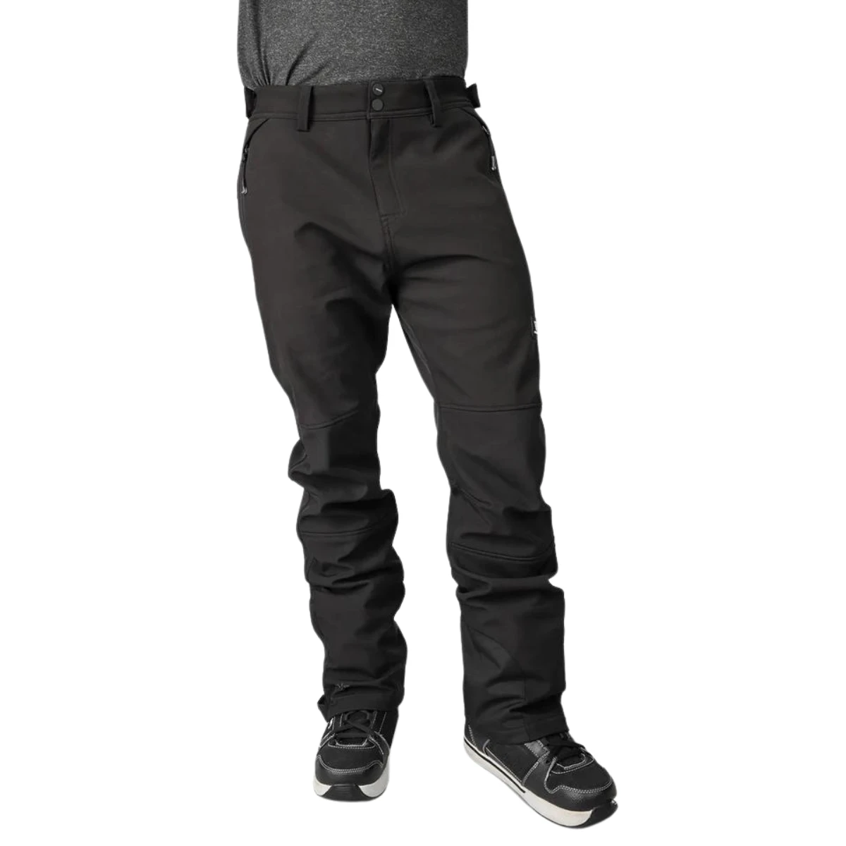 Brunotti Heren Softshellbroek Huygens Black S 3 Brunotti Heren Softshellbroek Huygens Black S - Afbeelding 3