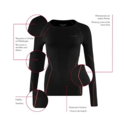 Falke Longsleeve Maximum Warm Dames Maat L -Exporteren Mons Royale || Dakine || Demon winkel FalkeLongsleeveMaximumwarmdamesZwart 2