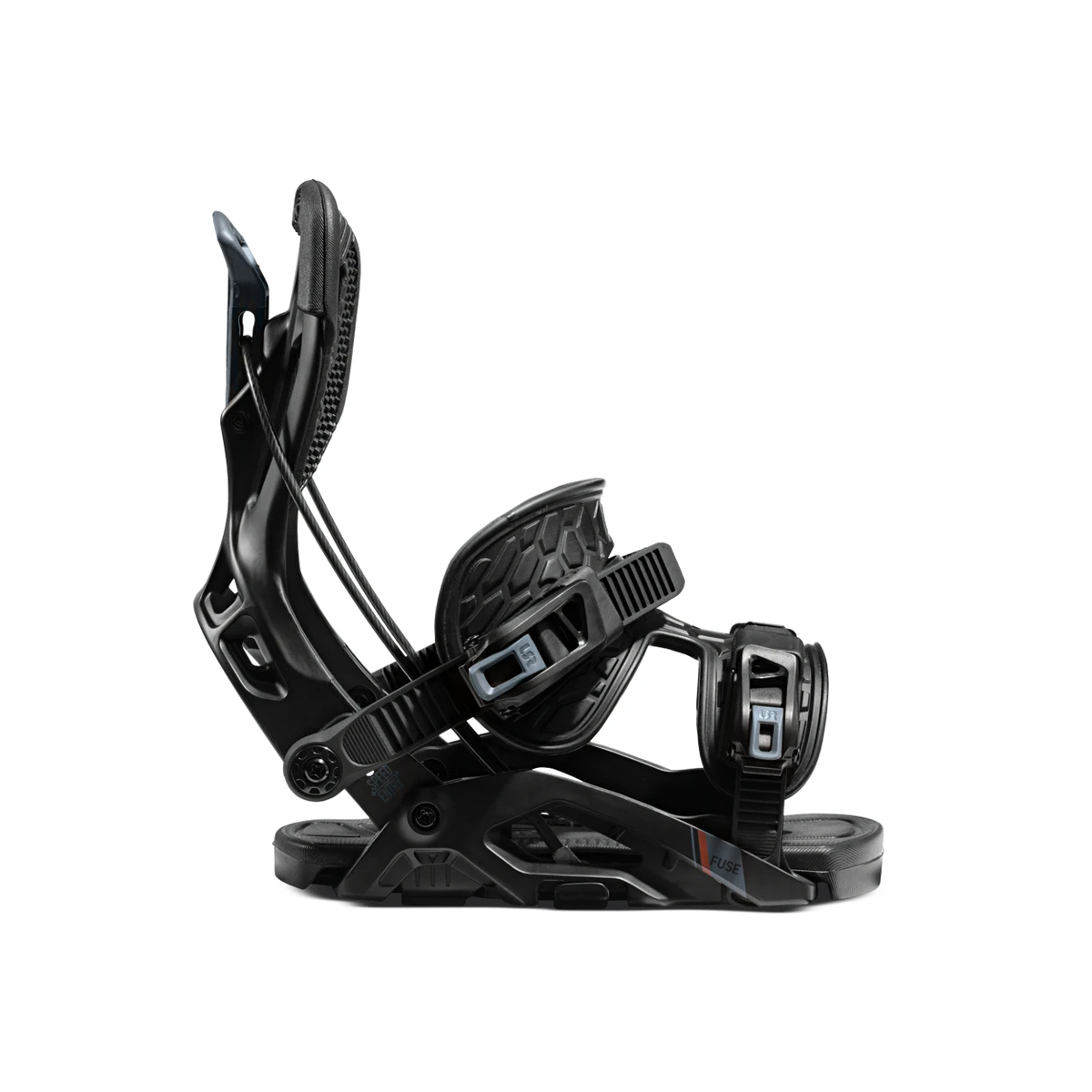 Flow Heren Snowboardbinding Fuse Black M 2 Flow Heren Snowboardbinding Fuse Black M - Afbeelding 2