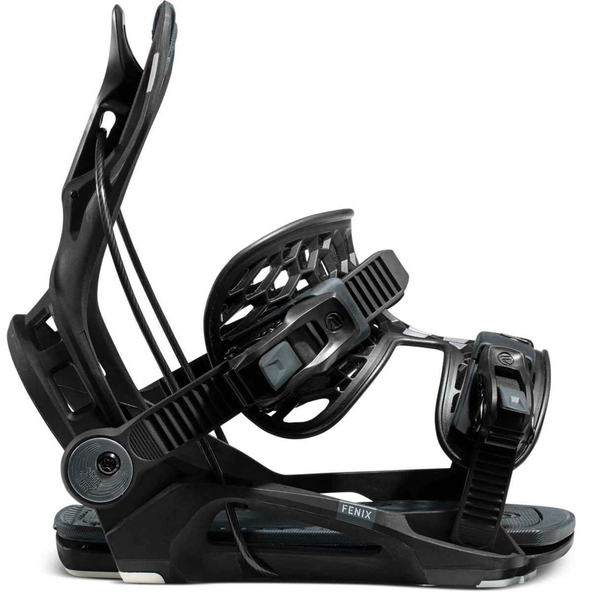 Flow Heren Snowboardbinding Fuse Black M 1 Flow Heren Snowboardbinding Fuse Black M