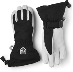Hestra Dames Handschoenen Heli Ski Black & Offwhite L