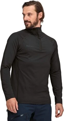 Exporteren Mons Royale || Dakine || Demon winkel -Exporteren Mons Royale || Dakine || Demon winkel MammutHerenSnowMidlayerHalfZipPulloverBlack 1