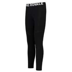 Mons Royale Thermo Long Pant Voor Dames, Cascade Zwart L