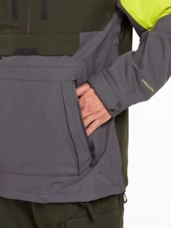 Volcom Heren Brighton Pullover S -Exporteren Mons Royale || Dakine || Demon winkel VolcomHerenBrightonPulloverGrijs 3