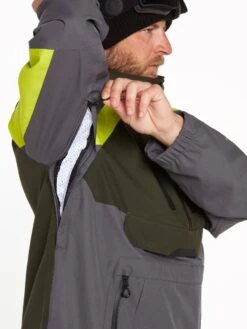 Volcom Heren Brighton Pullover S -Exporteren Mons Royale || Dakine || Demon winkel VolcomHerenBrightonPulloverGrijs 4