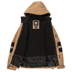 Volcom JP Insulated Heren Snowjacket S -Exporteren Mons Royale || Dakine || Demon winkel VolcomJPInsulatedherensnowjacketcaramel 2